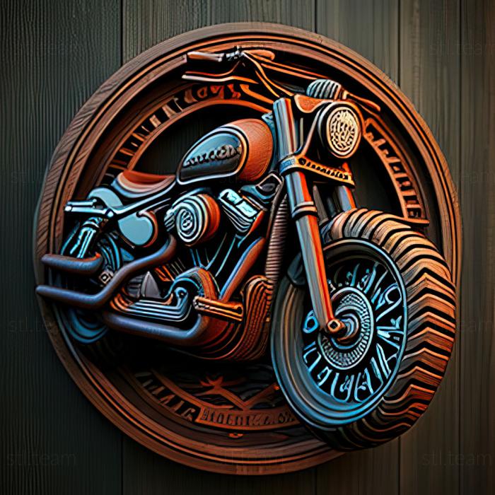 3D модель Harley Davidson Forty Eight Special (STL)